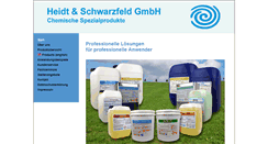 Desktop Screenshot of heidt-schwarzfeld.de
